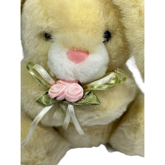 Vintage America Wego E2301 6 1/2" Easter sitting with Rose Rabbit Bunny - Picture 3 of 7